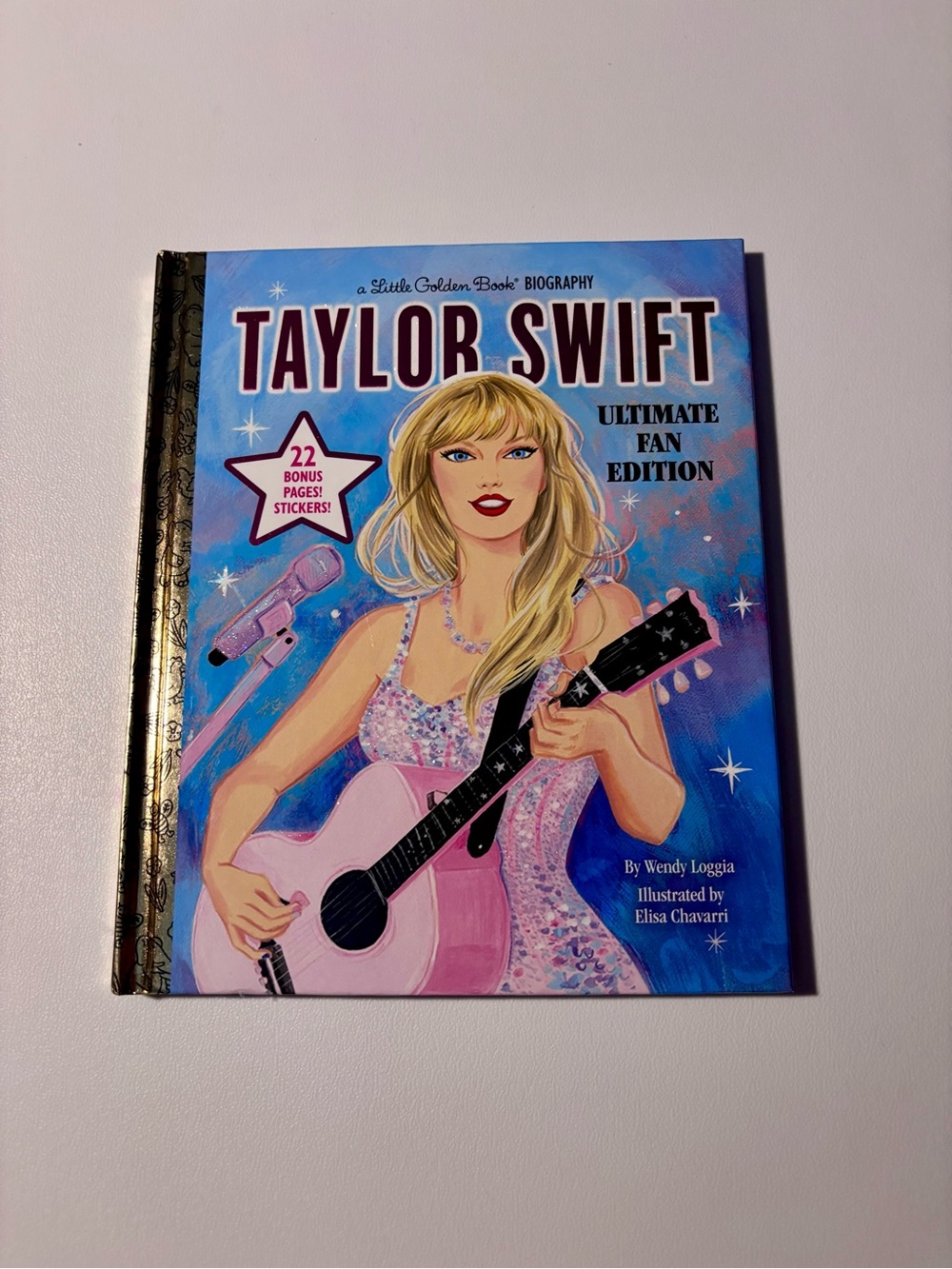 NWT Taylor Swift Little Golden Book Biography Ultimate Fan Edition Hardcover New